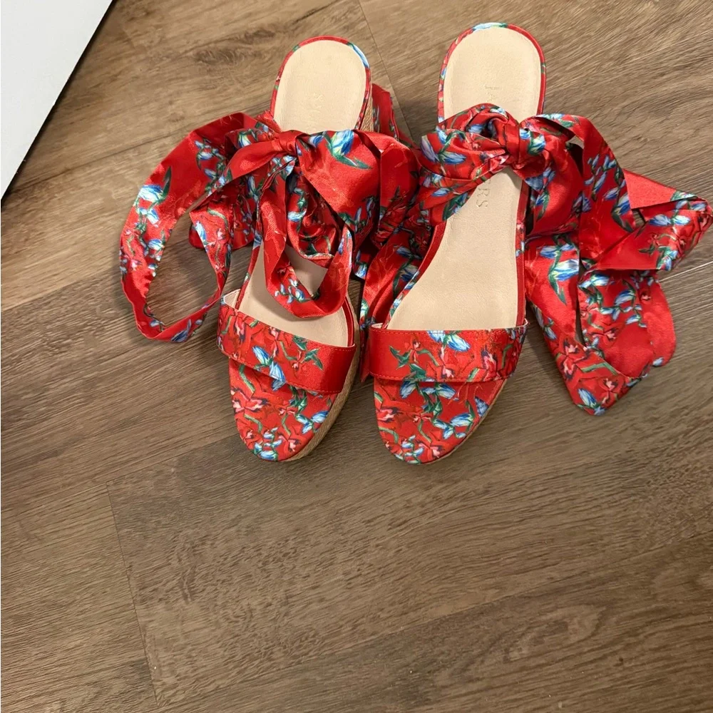 Jack Rogers Deirdre Scarf Wedges